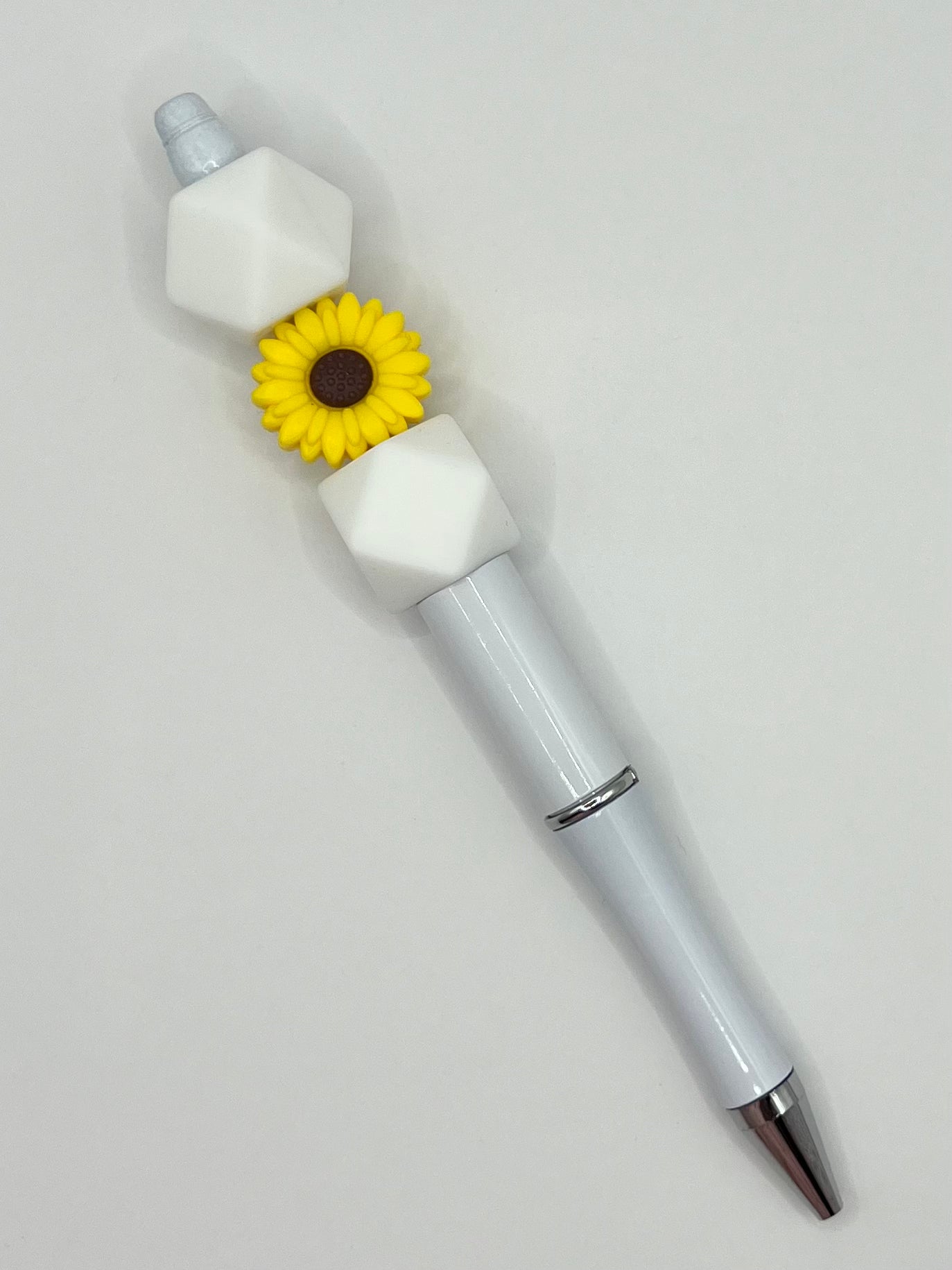 Sunflower Beaded Pen