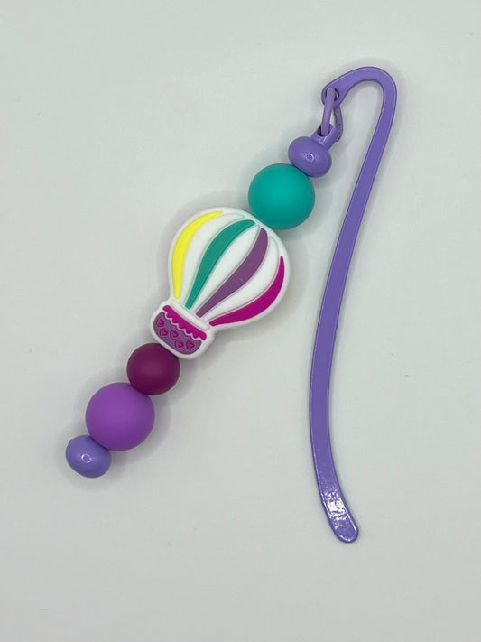 Purple Air Balloon Bookmark