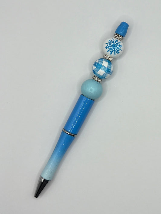 Frozen Themed Beaded Pen