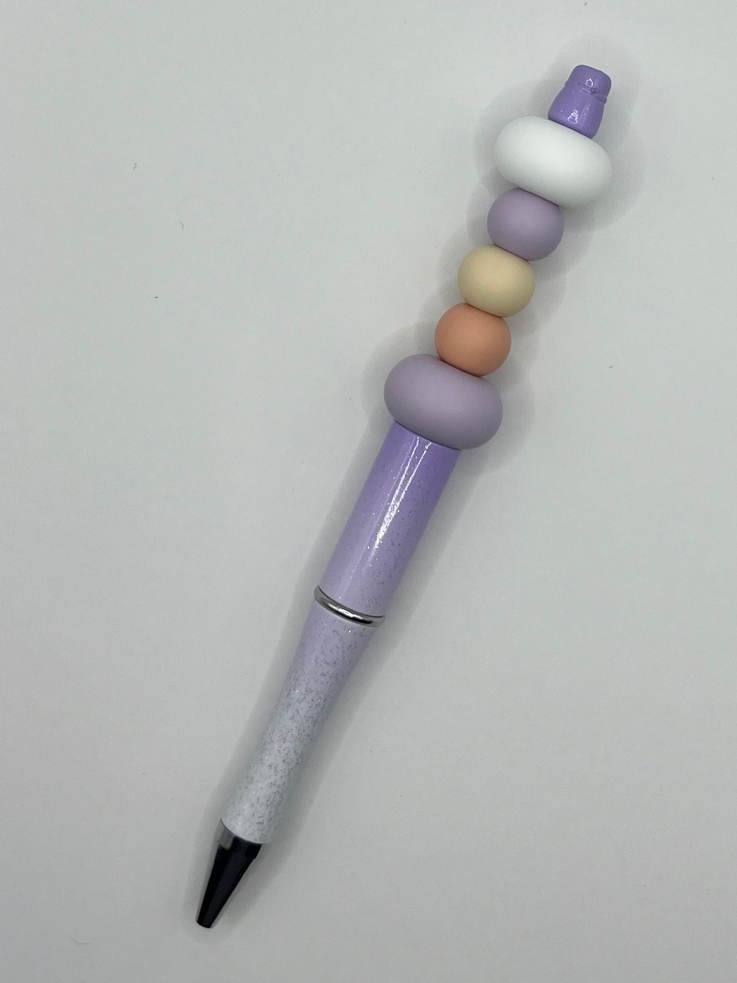 Sparkly Purple Beaded Pen