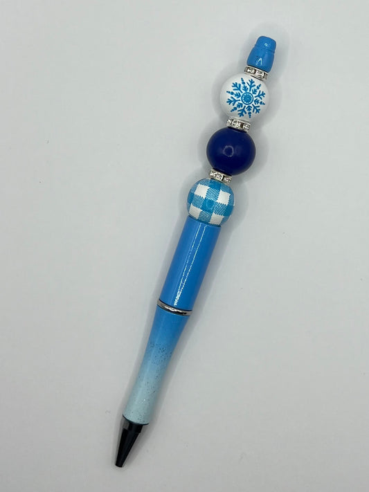 Frozen Inspired Beaded Pen