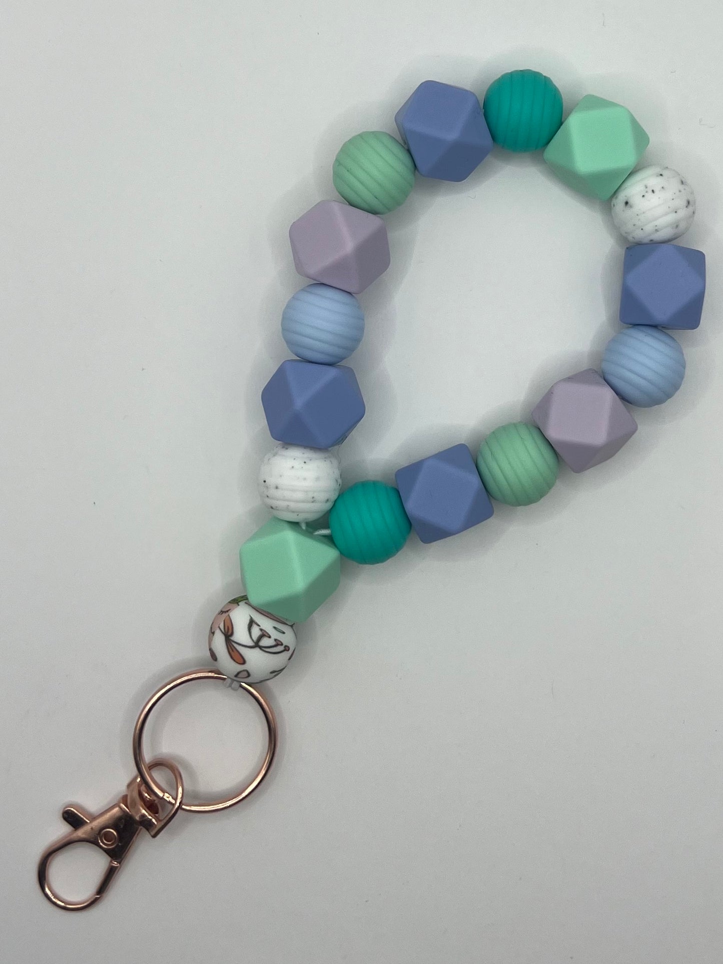 Wrist Beaded Keyring